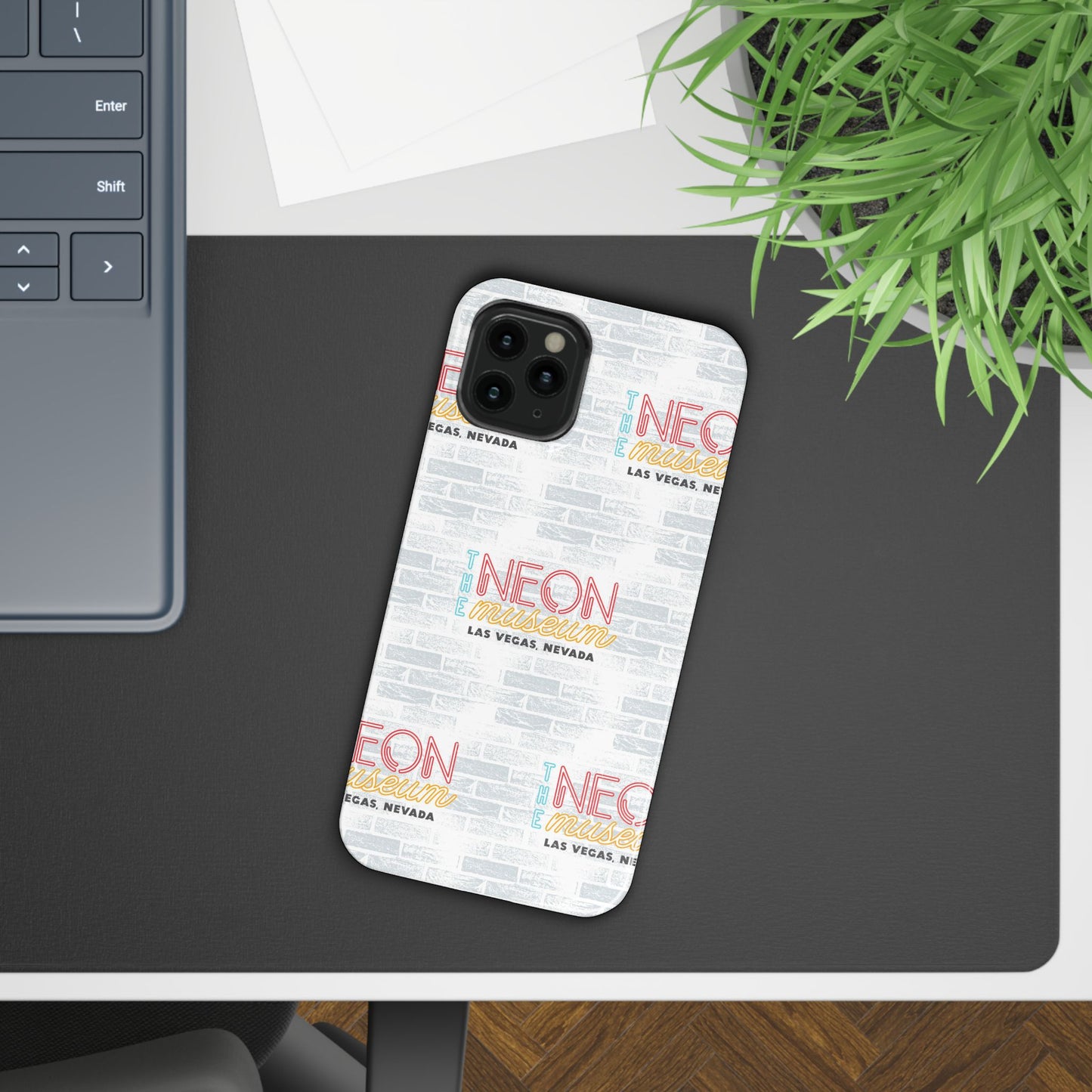 Neon Museum Brick Wall Slim Cases for iPhone