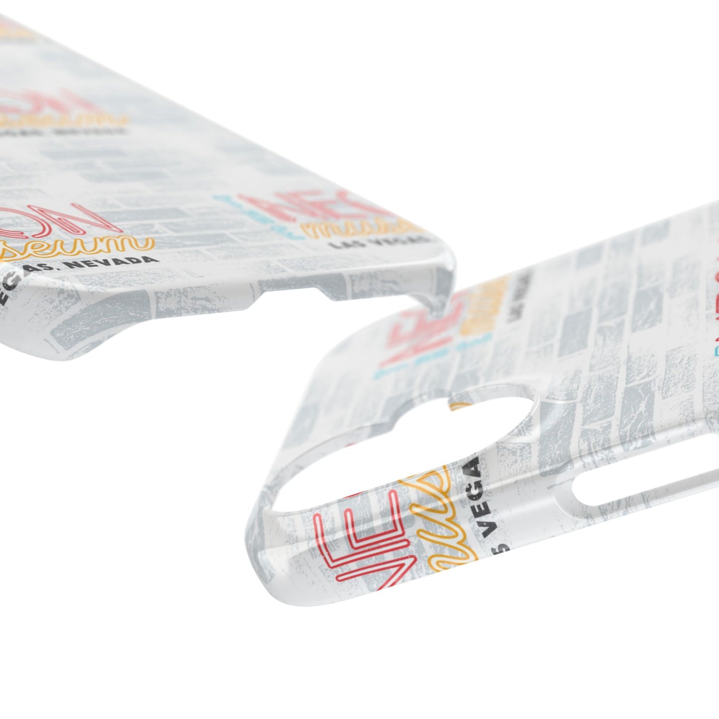 Neon Museum Brick Wall Slim Cases for iPhone