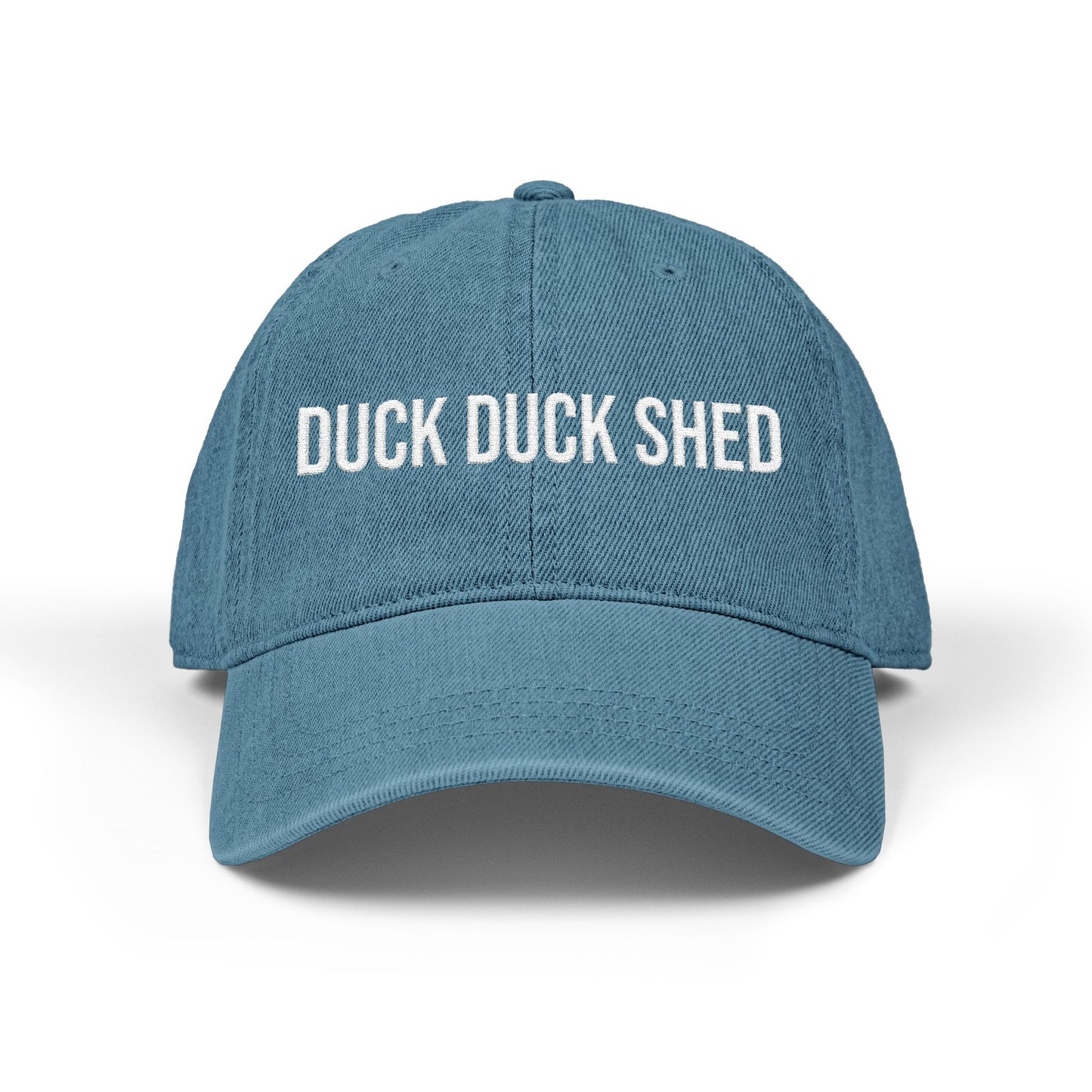 Duck Duck Shed Denim Hat (Embroidery)