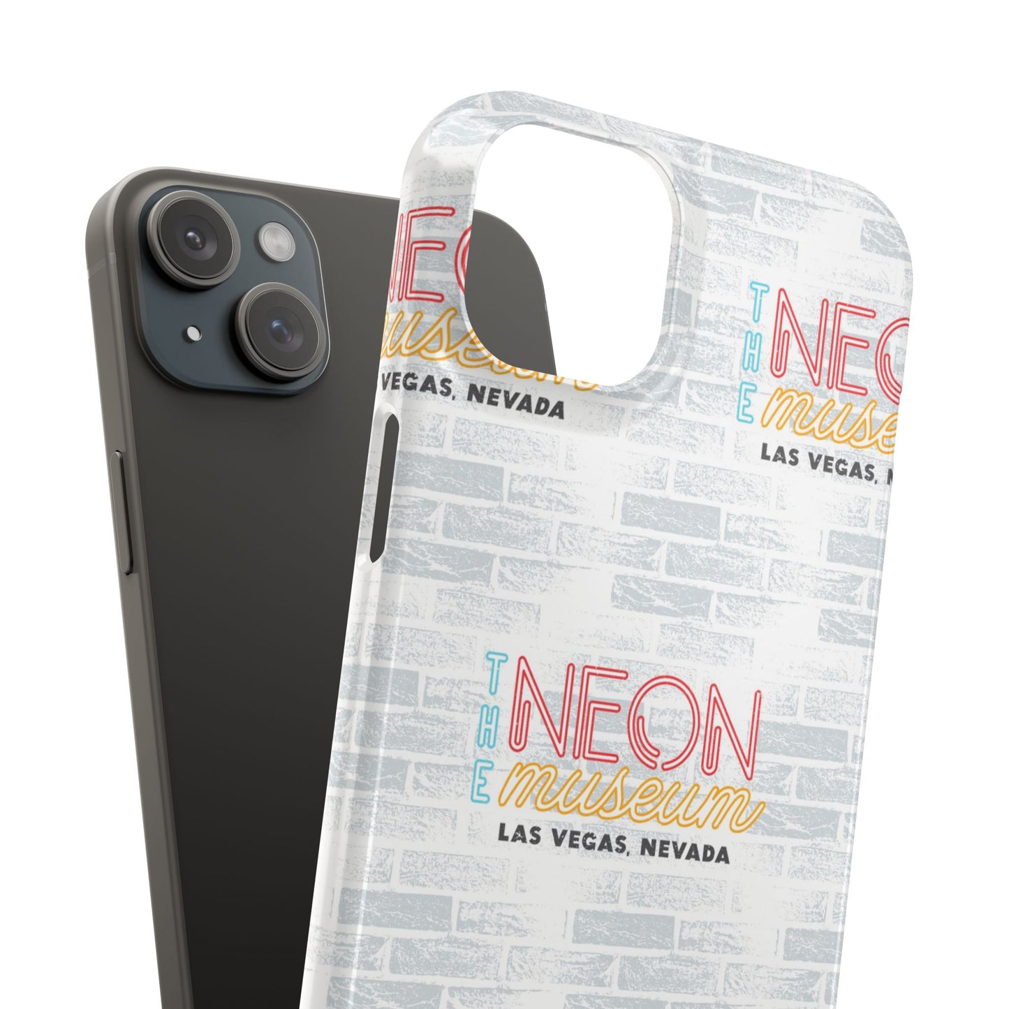 Neon Museum Brick Wall Slim Cases for iPhone