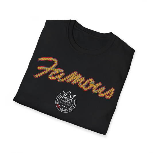 Neon Museum Famous Unisex Softstyle T-Shirt