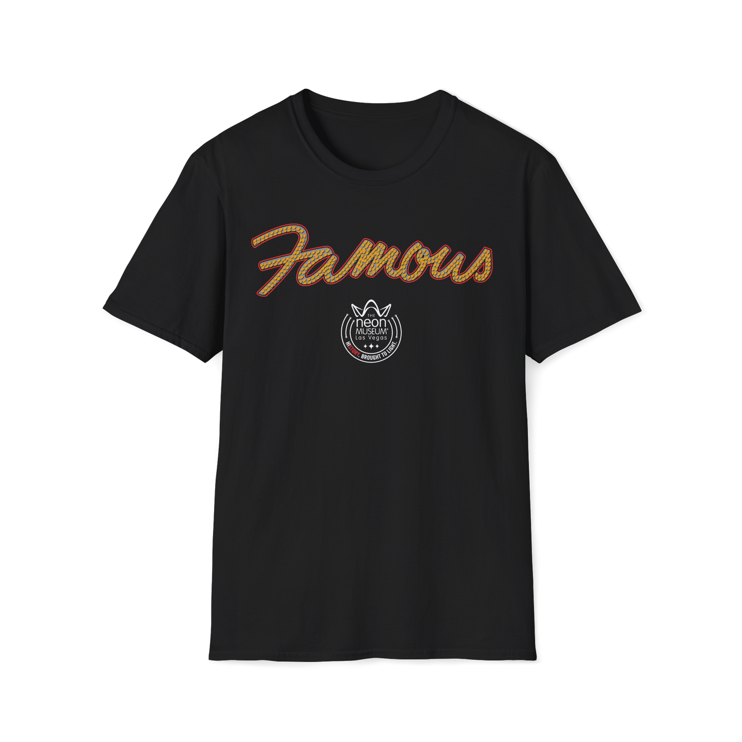 Neon Museum Famous Unisex Softstyle T-Shirt
