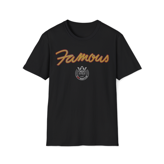 Neon Museum Famous Unisex Softstyle T-Shirt