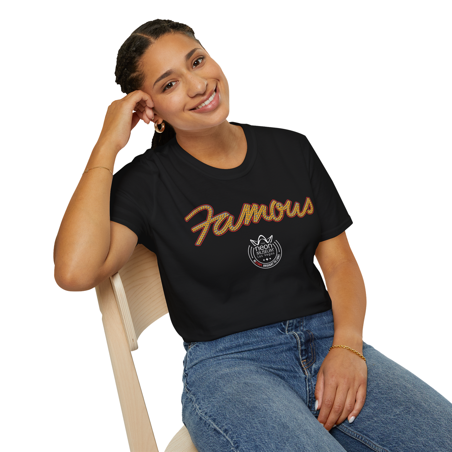 Neon Museum Famous Unisex Softstyle T-Shirt
